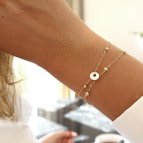 Joobee : bracelet Faenza de Sissi 100Fils porté